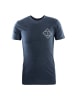 Globe Shirt in Blau