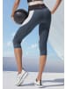 LASCANA ACTIVE Caprihose in anthrazit, weiß, grau