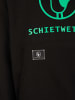 SCHIETWETTER SCHIETWETTER Hoodie Logoprint Michael in black/neongreen