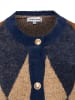More & More Strickjacke in marine braun - 0001