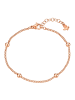 Glanzstücke München Armband aus Edelstahl in roségold