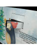 Mr. & Mrs. Panda Befüllbarer Adventskalender Pinguin Weihnachtsb... in Weiß