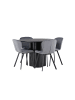 ebuy24 Grau 110 x 110 cm