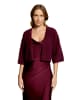 Vera Mont Strick-Cardigan mit 3/4 Arm in Strong Aubergine