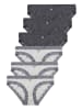 Like It 6er Pack Minislip in ivory grey-anthrazit