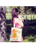 Mr. & Mrs. Panda Tote Bag Fuchs Weihnachten Design mit Spruch in Weiß