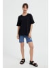 Finn Flare Jeans-Shorts Basic in blue