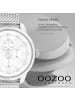 Oozoo Analog-Armbanduhr Oozoo Timepieces silber groß (ca. 45mm)