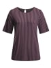 LASCANA T-Shirt in burgunderrot