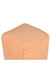 Beliani Pouf ALIPUR in Orange - (W) 40 x (H) 40 x (L) 40 cm