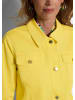 GOLDNER Baumwolljacke mit edlen Ziernähten in gelb