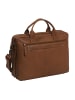 The Chesterfield Brand Wax Pull Up Aktentasche Leder 40 cm Laptopfach in cognac