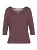 Vivance by Lascana 3/4-Arm-Shirt in beere