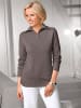 WITT WEIDEN Pullover in taupe-meliert