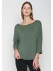 GreenBomb Longsleeve Basic in Moos Grey