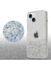 cadorabo Hülle für Apple iPhone 15 Glitter in Transparent mit Glitter