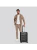 Bergpfeil Travel 4 Rollen Kabinentrolley 55 cm Laptopfach mit Dehnfalte in black night metallic
