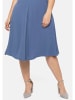 sheego Cocktailkleid in rauchblau