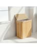 relaxdays Wäschekorb in Natur - (B)52 x (H)63 x (T)32 cm