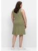 sheego Kleid in hellkhaki