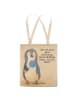 Mr. & Mrs. Panda Tasche Pinguin Lolli Design mit Spruch in Weiß