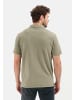 Camel Active Piqué Poloshirt aus reiner Baumwolle in Khaki