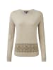 sherpa Sweater Jemu Crew in Sand