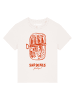 wat? Apparel T-Shirt Sardines Portugal in Off White