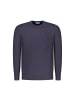 Coveri Moving Blauer Viskose-Strickpullover