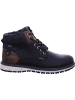 TOM TAILOR Denim Schnürstiefel Mit Tex-Membran in schwarz