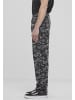 Urban Classics Urban Classics Laser Camo Printed Jeans in blacklasercamo