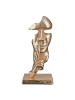 GILDE Skulptur "Nostro" in Champagner - H. 33 cm - B. 15 cm