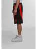 Ecko Unltd. Mesh-Shorts in black/red