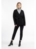 DreiMaster Klassik Damen Übergangsjacke Aus Wollgemisch in Schwarz