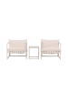 ebuy24 Gartenset Messina Beige 40 x 50 cm