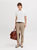 Jack & Jones Gestricktes Polo in Cloud Dancer