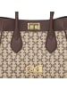 cavalli CLASS Daria Handtasche 25 cm in Monogram-Chocolate