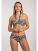 Olympia Mix&Match Bikini Top in schwarz/beige