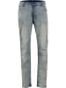  Cayler & Sons  Cayler & Sons Herren C&S Paneled Denim Pants in distressed light blue/white