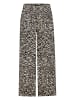 Zero  Schlupfhose mit weitem Bein in Cream/Black