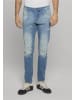 2Y Premium Straight Fit in blue