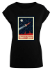 Mister Tee Mister Tee Damen Ladies Road To Space Box Tee in black