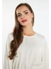faina Damen Langarmbluse in Wollweiss