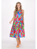 IZIA Women Dress in pink multicolor