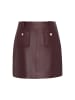 faina Women Skirt in burgundy