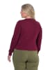 MIAMODA Strickjacke in weinrot
