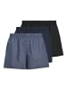 JACK & JONES PLUS 3er-Pack Boxershorts in Vintage Indigo