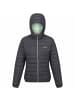 Regatta Steppjacke Hooded Hillpack in Dunkelgrau