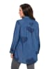 Ulla Popken Hemdbluse in blue denim