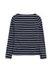 Polo Club Langarmshirt MARIOLE in Marine-Weiß